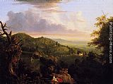 View of Monte Video, Seat of Daniel Wadsworth, Esq. by Thomas Cole